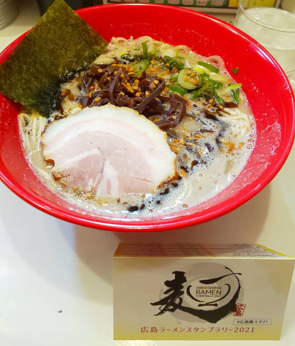 広島麺スタ21 ラーメン馬鹿 豚骨boo Fighters 日刊わしら Hiroshima Daily Washira