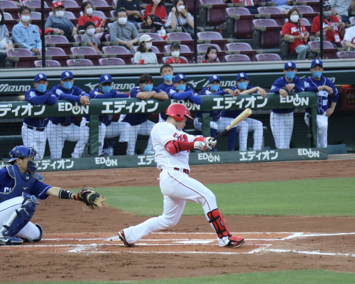 21年6月25日 金 今日のカープわし盛りじゃあ 坂倉 将吾選手二塁打 3塁に滑り込み 先制ホームイン笑顔 日刊わしら Hiroshima Daily Washira 21年6月25日 金 今日のカープわし盛りじゃあ 坂倉 将吾選手二塁打 3塁に滑り込み 先制ホームイン笑顔 日刊わしら Hiroshima Daily Washira