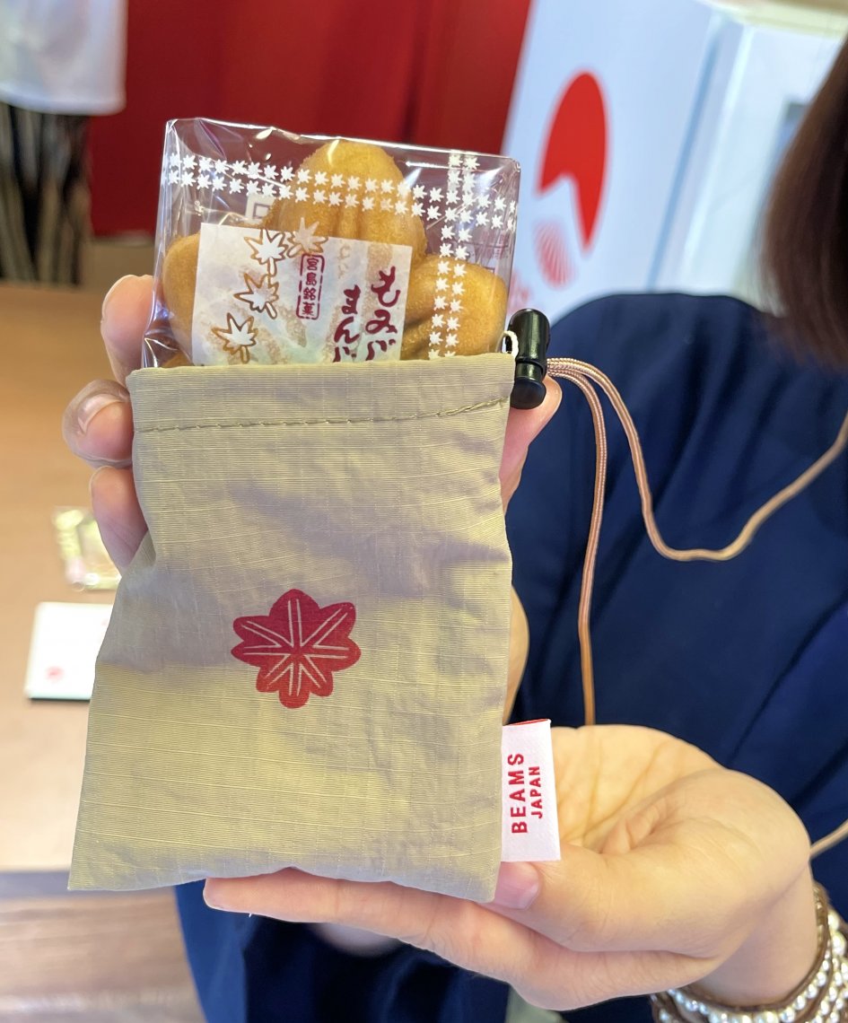 Beams Japan 宮島内覧会レポ そのサイズ もみまん１個分 日刊わしら Hiroshima Daily Washira