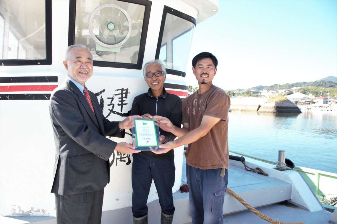 地御前の生産者 川崎水産様が Bean47生産者賞 受賞 日刊わしら Hiroshima Daily Washira