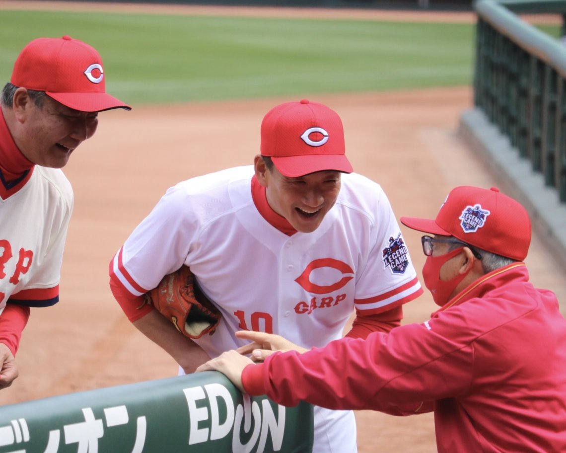 もう一生見ることはないと思っていた背番号10』達川光男さんのギャグに