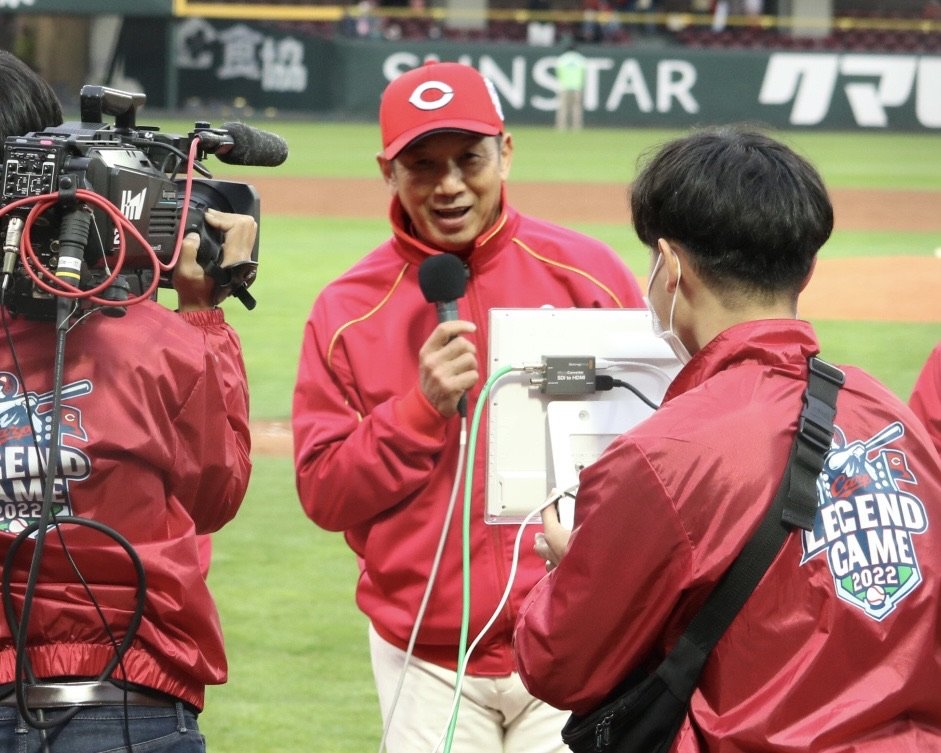 広島市民球場メモリアルはフレーム高橋慶彦