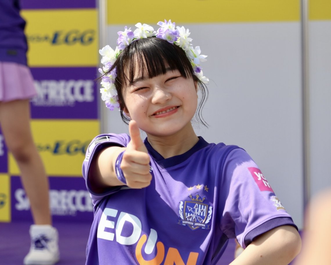 好調サンフレを元気いっぱい明るく盛り上げる、6人体制で新たに