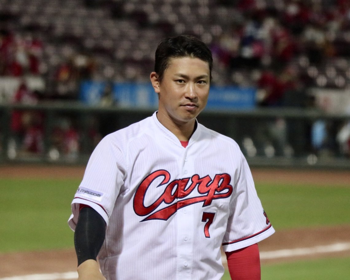 🎏佐々岡監督も称賛👏2安打3打点の大活躍❗️カープ堂林翔太選手 🎏佐々岡監督も称賛👏2安打3打点の大活躍❗️カープ堂林翔太選手