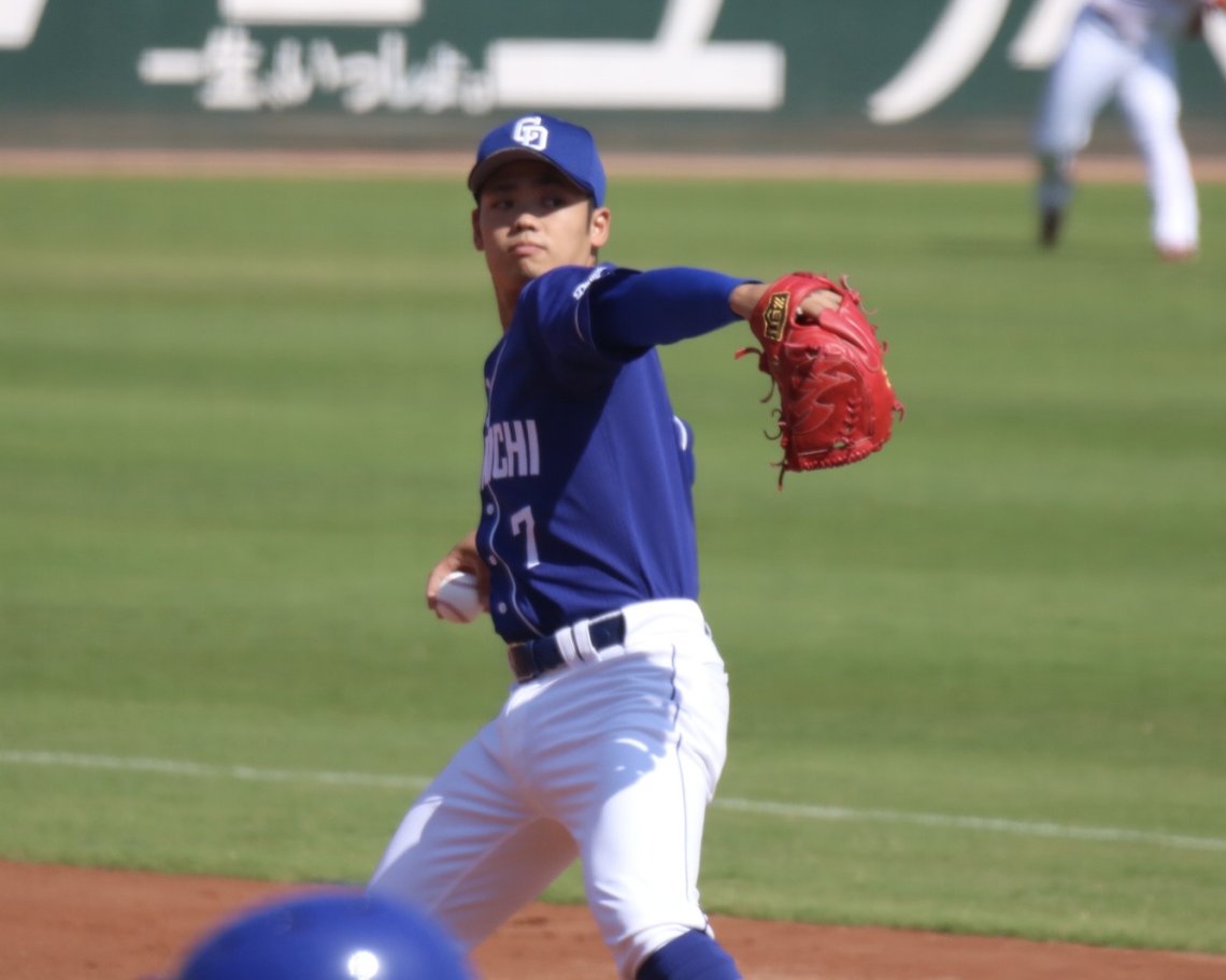 🧢🐨マツダでも背番号7のユニフォームを着た多くの中日ファンの前で3