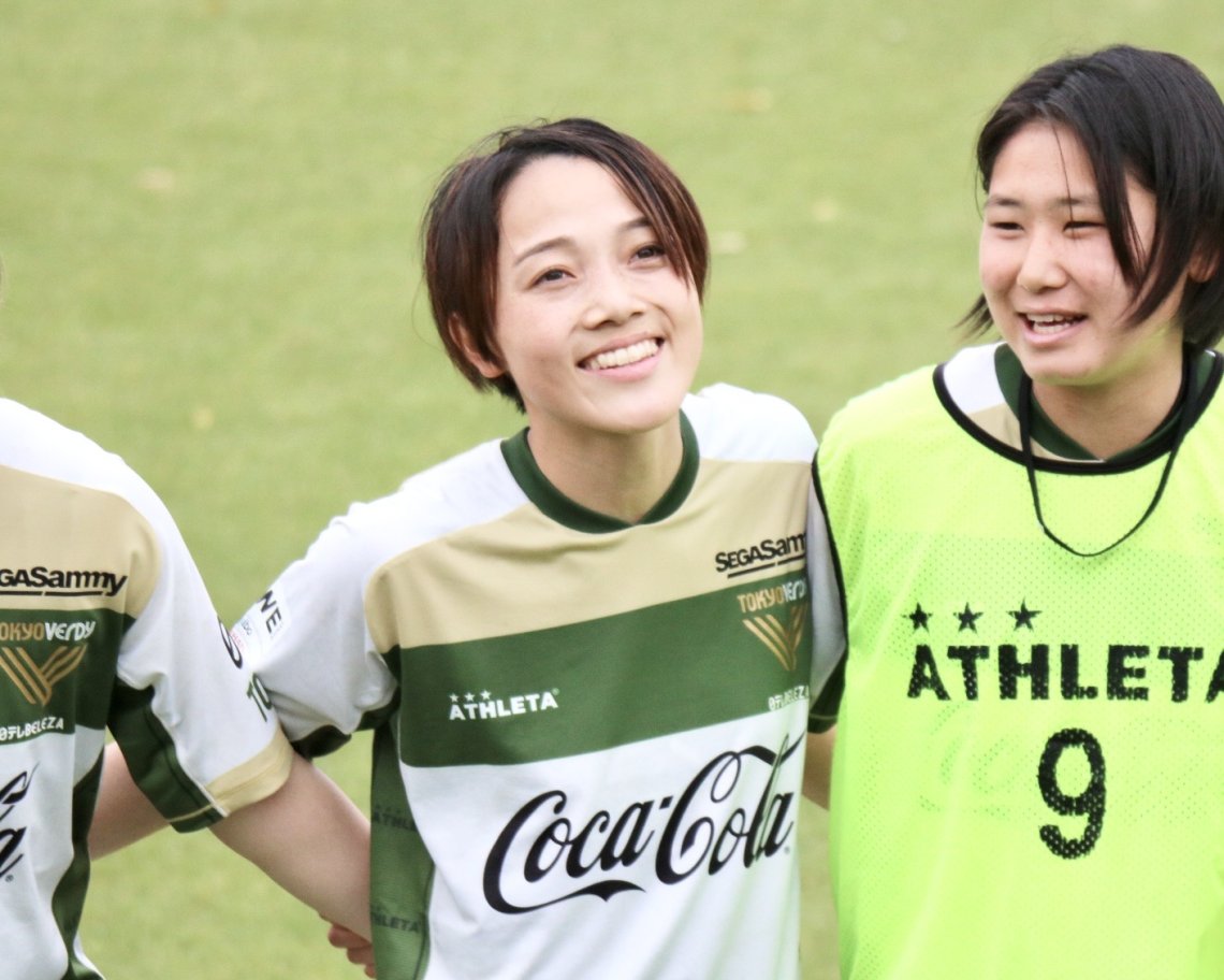 💚サンフレッチェ広島レジーナの佐山桃子選手とピッチで再会する