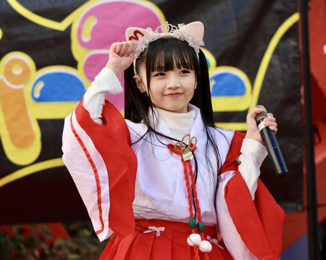 ❤️鳥取県子供観光大使の鳥取アイドル立山(たてやま)もも『ももにゃん