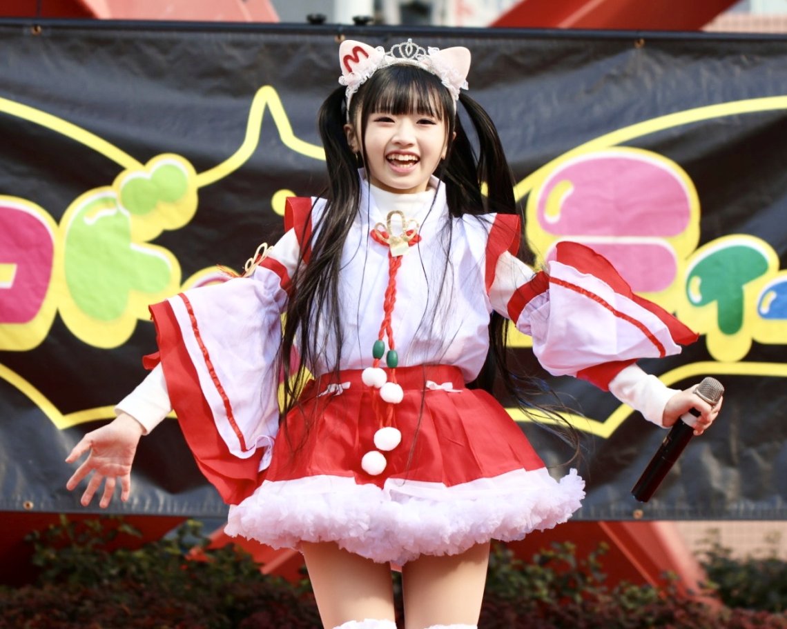 ❤️鳥取県子供観光大使の鳥取アイドル立山(たてやま)もも『ももにゃん