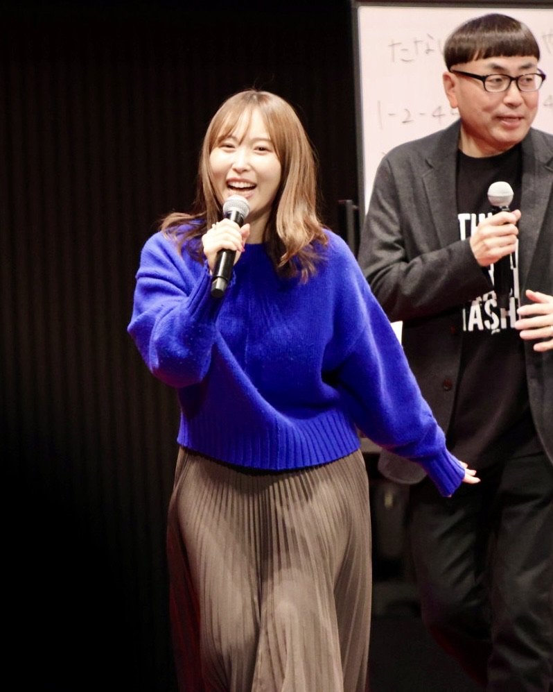 奥様結合 ⛩️お笑いトリオ『グランジ』の大さん（奥様は椿鬼奴さん）と舟券トーク予想会を盛り上げる島田玲奈さんの笑顔🥰 | 日刊わしら - HIROSHIMA  DAILY WASHIRA