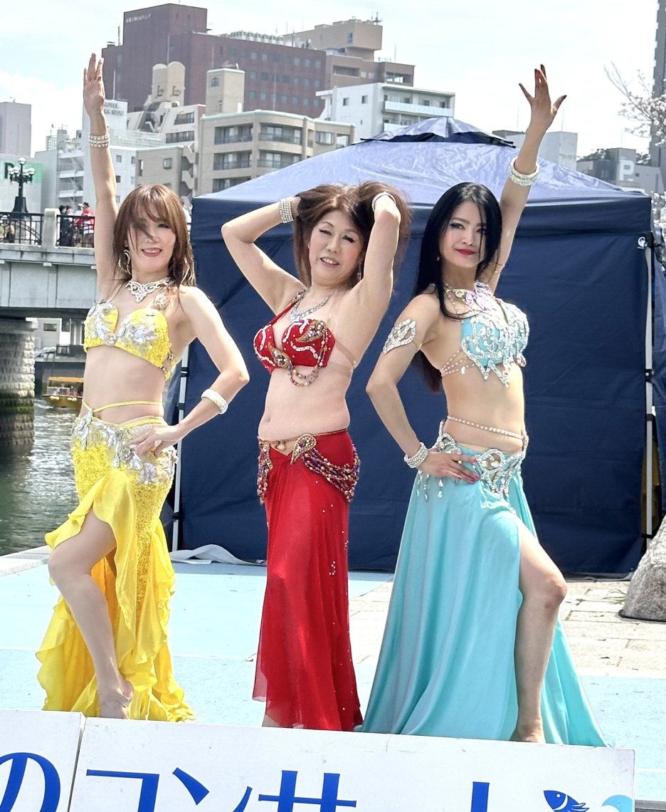 ベリーダンスショー@広島水辺のコンサート | 日刊わしら - HIROSHIMA