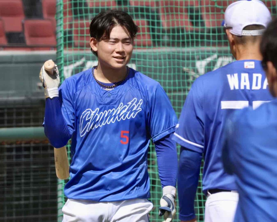 🧢ティーバッティングで手首の使い方を若手に伝授する遅咲きの2000本