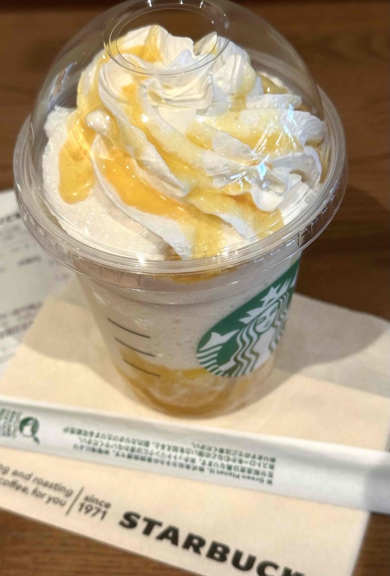 今日から発売のスタバの新作フラペチーノを発売初日に。 | 日刊わしら