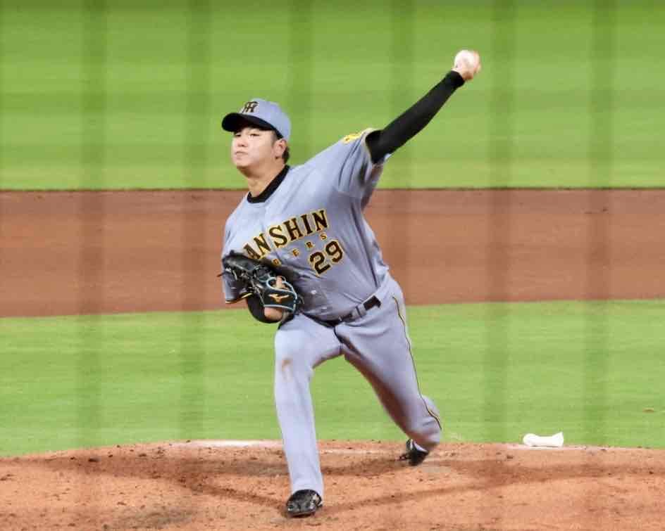 🐯13日マツダスタジアム、7回無失点の好投で今季2勝目を挙げた