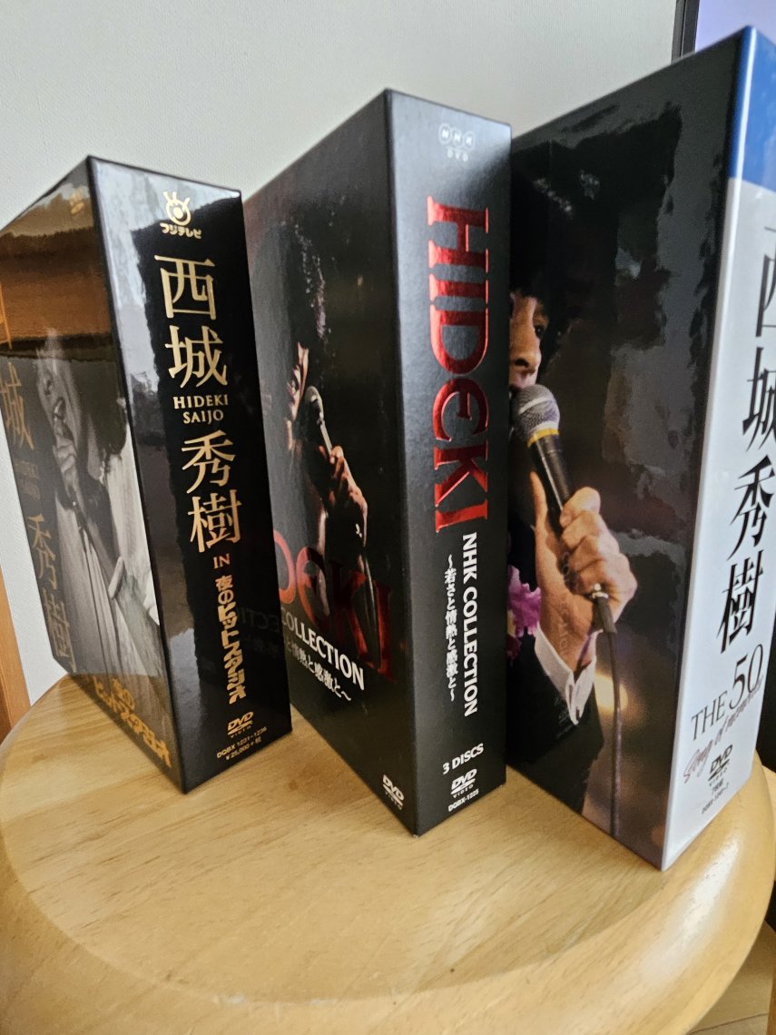 新品　西城秀樹45th 2016 DVD 非売品 HIDEKI NHK Collection 西城秀樹～若さと情熱と感激と～ DVD BOX