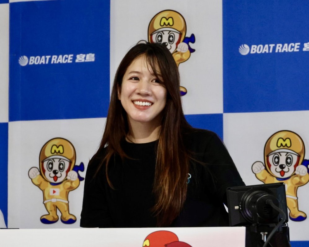 ⛩️🚤 ボートレース宮島・オールレディース公開WINNERインタビューで