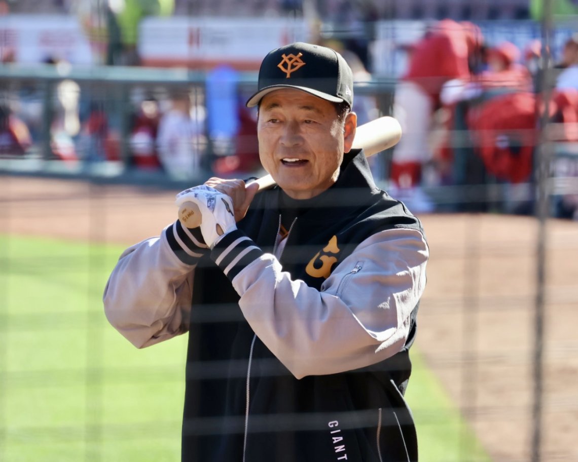 CARP LEGEND GAME 2025】ゲストとして巨人OBから参加、バッティング