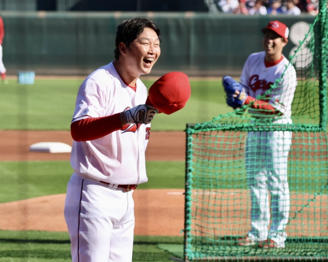CARP LEGEND GAME 2025】本塁打に『みなさん盛り上がって頂いて