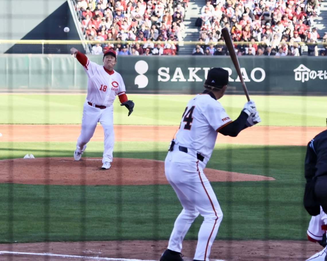 CARP LEGEND GAME 2025】夢のレジェンド対決（1打席勝負）佐々岡 真司