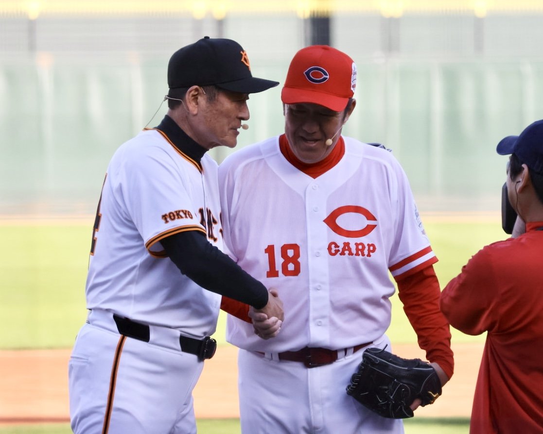 CARP LEGEND GAME 2025】夢のレジェンド対決（1打席勝負）佐々岡 真司