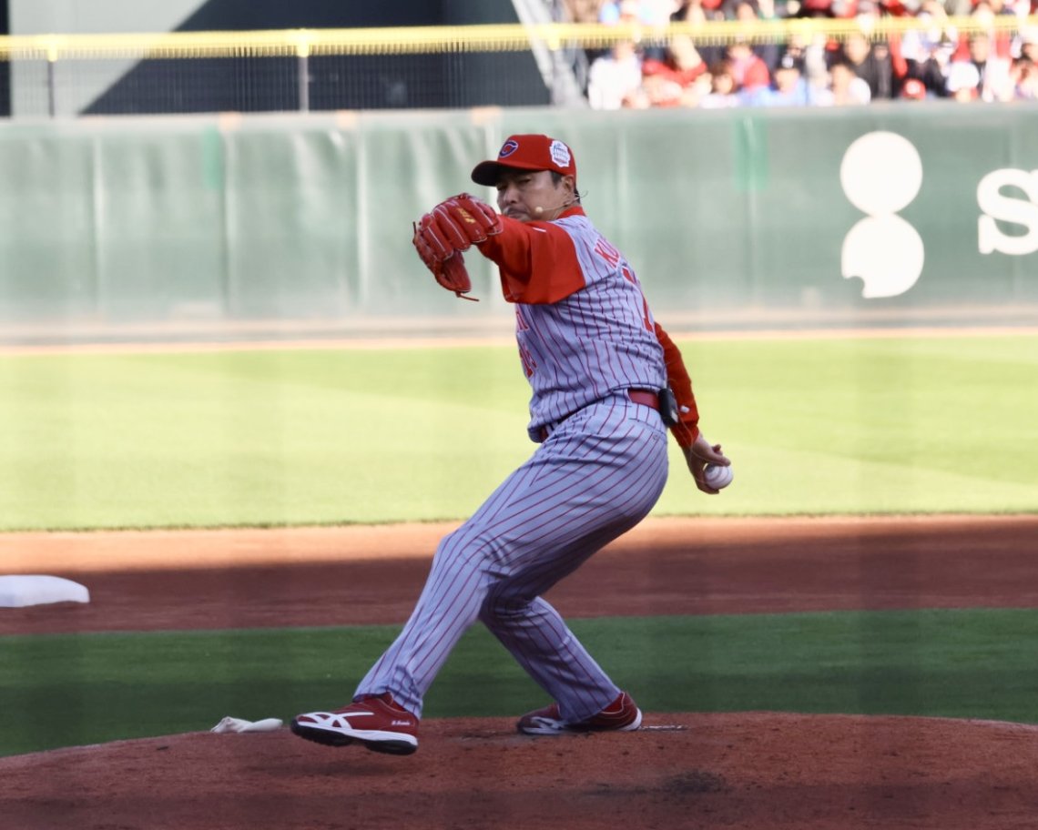 CARP LEGEND GAME 2025】夢のレジェンド対決（1打席勝負）黒田博樹さん