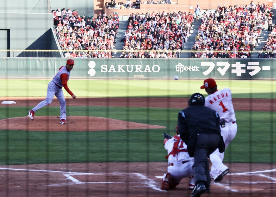 CARP LEGEND GAME 2025】夢のレジェンド対決（1打席勝負）黒田博樹さん