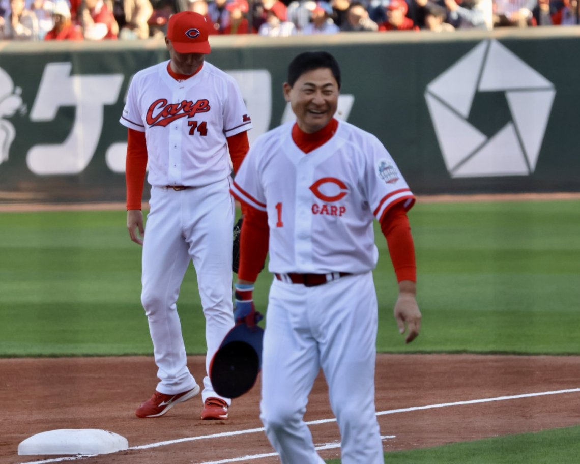 CARP LEGEND GAME 2025】夢のレジェンド対決（1打席勝負）黒田博樹さん