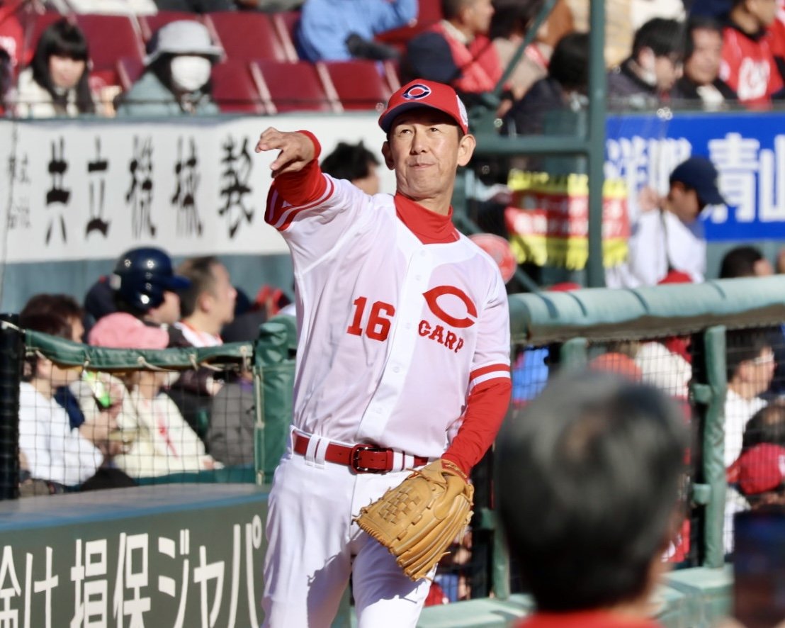 CARP LEGEND GAME 2025】カープ黄金時代投手王国‼️ピッチング練習を
