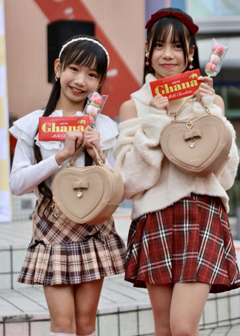 💖【広島アイドルパレード】ファッションショーで🍫友チョコ交換をする