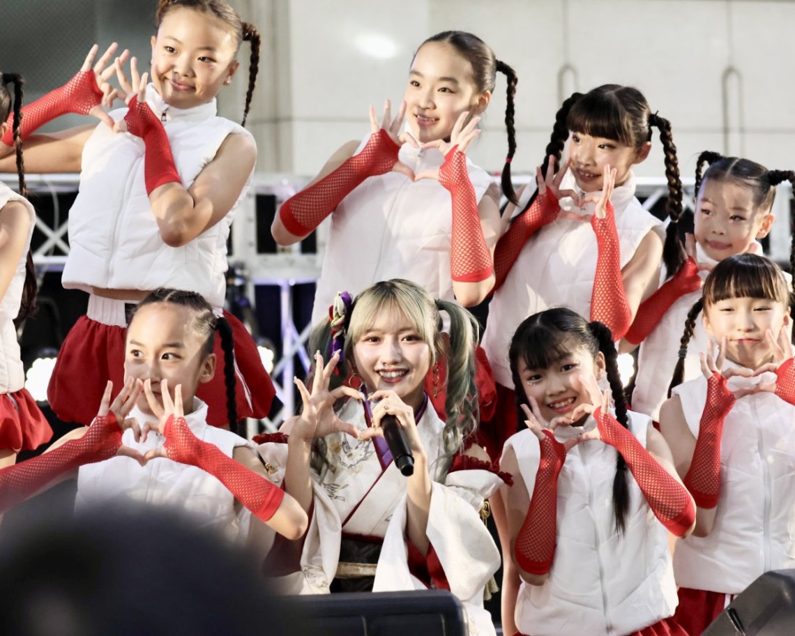 🕊️【6日ひろフェス夏まつり】❤️鯉城舞歌とコラボパフォーマンスを