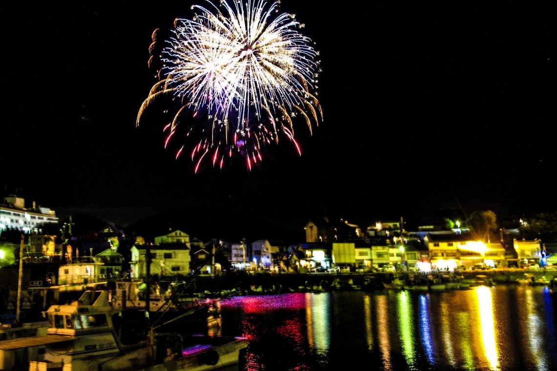 弁天島花火大会18 日刊わしら Hiroshima Daily Washira