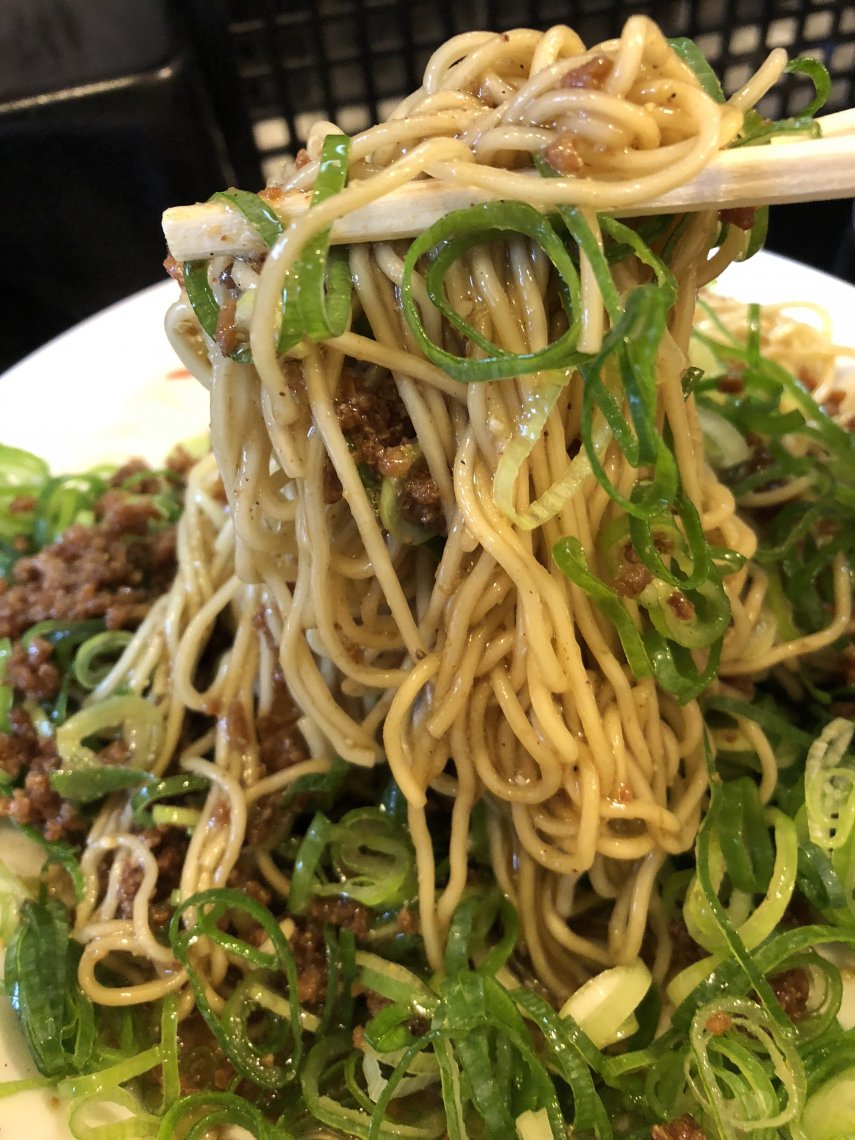 お昼は汁なし担担麺の 竜胆 日刊わしら Hiroshima Daily Washira