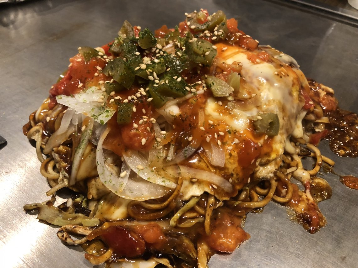 お好み焼きの メキシカン焼き発見 元就 日刊わしら Hiroshima Daily Washira