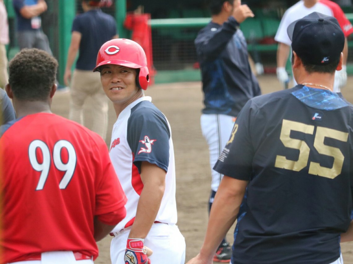 2019年8月9日(金)ウエスタンリーグオリックスT-岡田選手と再会